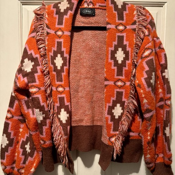 Boho Sweater With Tassels - Picture 1 of 4